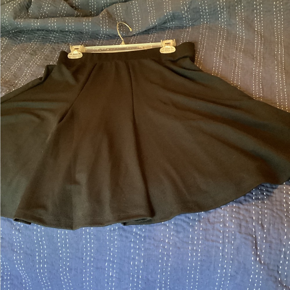Versatile Women's black Skirt